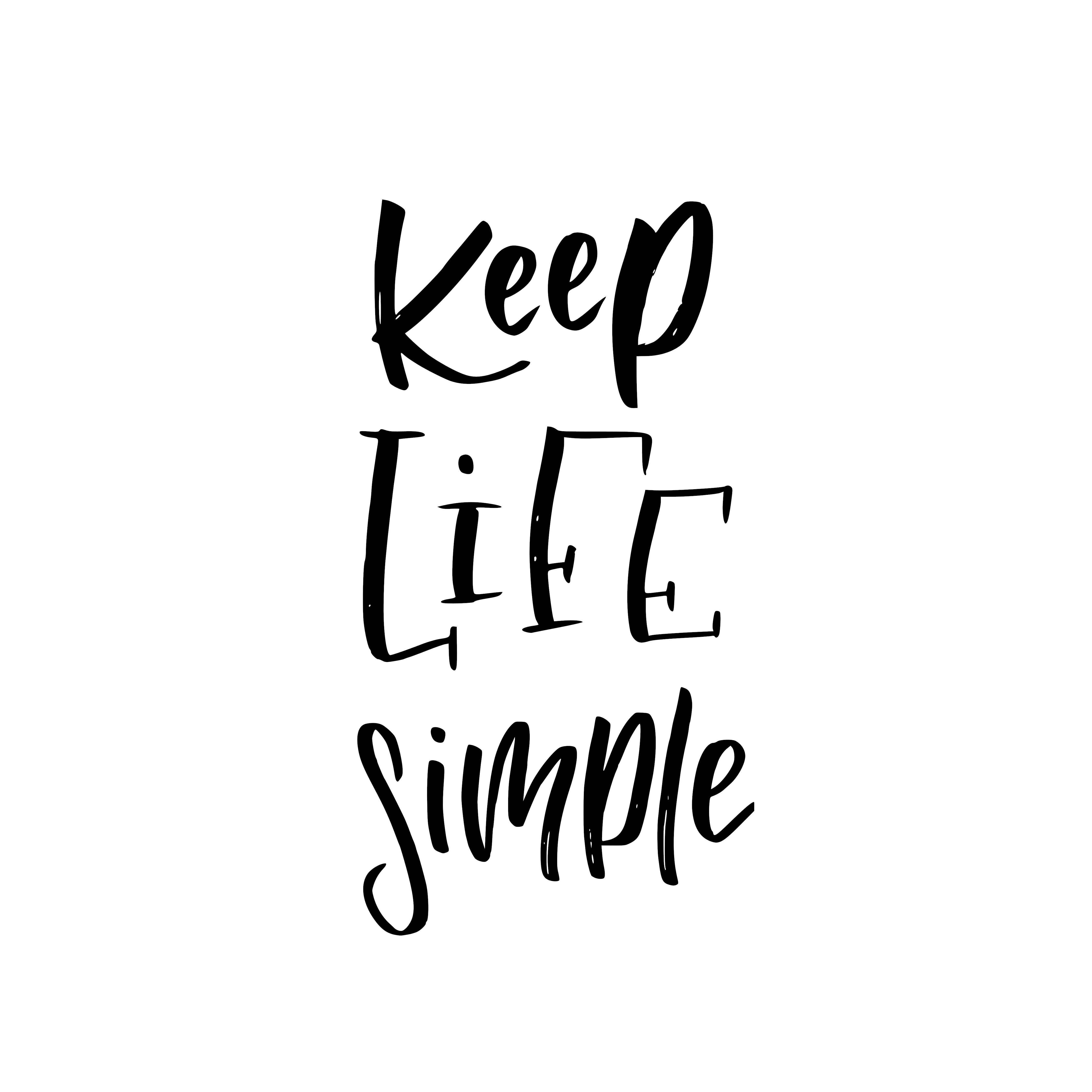 Keep Life Simple - Minimalismus bereichert das Leben